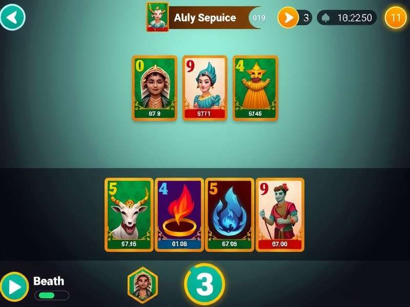 Andhra Blitz card combinations and sequences