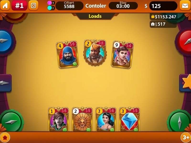 Andhra Blitz gameplay screenshot showing card interface